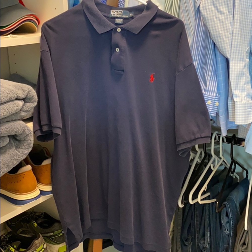 Navy blue polo